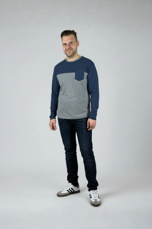 Schnittmuster Herren Longsleeve und T-Shirt