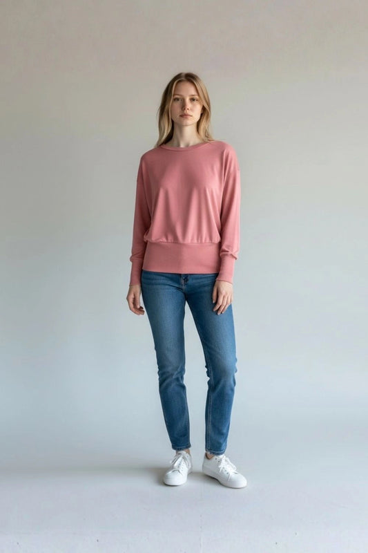 PDF Sewing Pattern Batwing Top - Women
