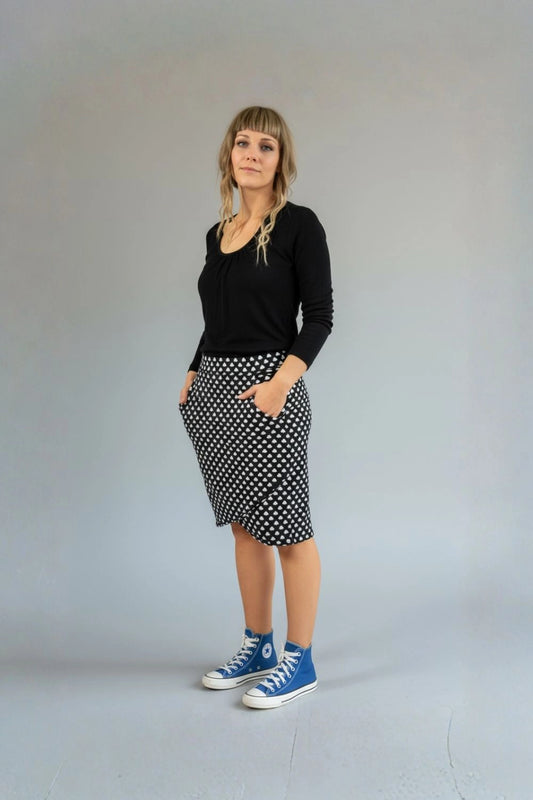 PDF Sewing Pattern Jersey Skirt - Women