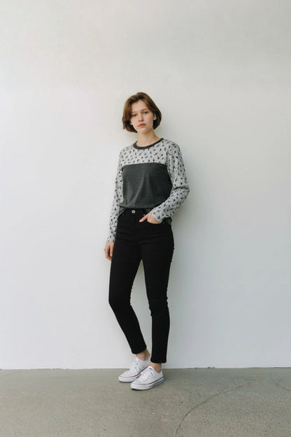Schnittmuster Longsleeve und T-Shirt - Kinder
