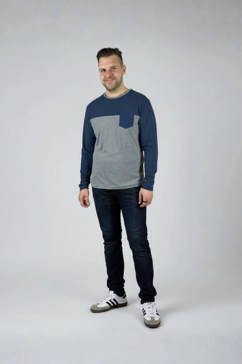 Schnittmuster Herren Longsleeve und T-Shirt