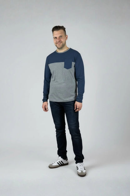 Schnittmuster Herren Longsleeve und T-Shirt