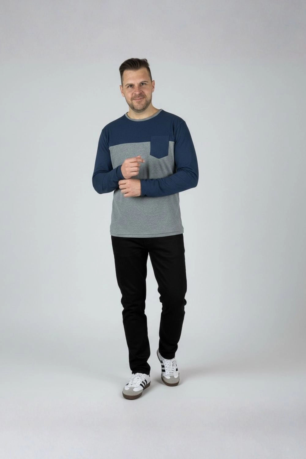 Schnittmuster Herren Longsleeve und T-Shirt