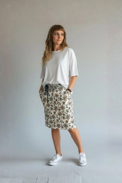 PDF Sewing Pattern Sweat Skirt (EU 32-54 / US 2-24 / UK 6-28)