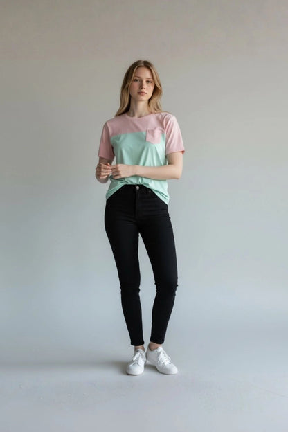 PDF Sewing Pattern T-Shirt & Long Sleeve - Women (EU 32-54 / US 2-24 / UK 6-28)