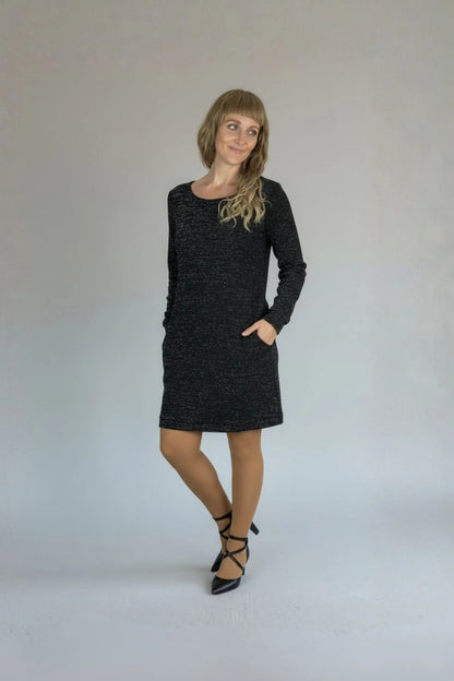 PDF Sewing Pattern - Jersey Dress (EU 32-54 / US 2-24 / UK 6-28)