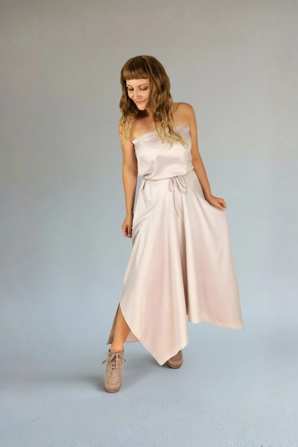 Schnittmuster Maxi Bandeaukleid Kate (Gr. 32-44)